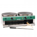 Crêpière elettrica doppia – D40